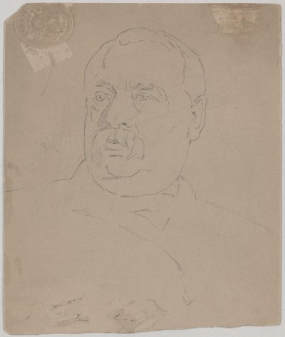 Grover Cleveland [verso] - Eastman Johnson