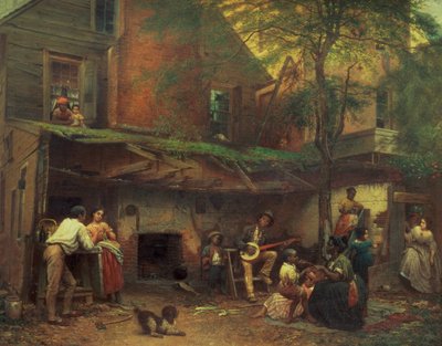 La Vie à la maison dans le Sud du Kentucky, 1859 - Eastman Johnson