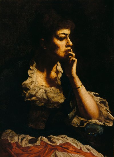 Portrait de Mme Eastman Johnson - Eastman Johnson