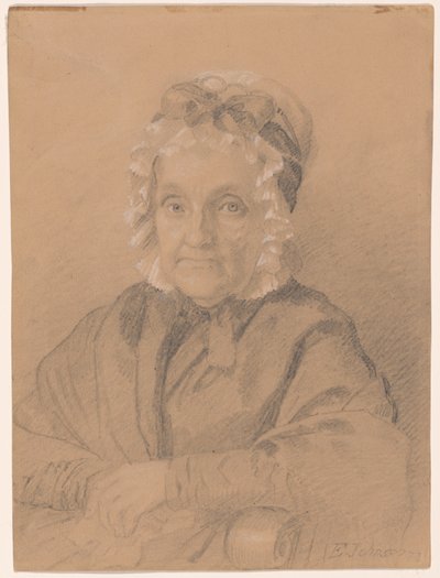 Portrait de Mme Jeremiah Chandler - Eastman Johnson