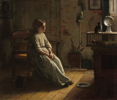 Les animaux de compagnie - Eastman Johnson