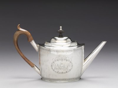 Théière, 1790-1810 - Ebenezer Moulton