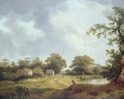 Paysage du Suffolk - Ebenezer Tull