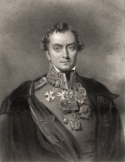 Henry Hardinge, gravé par F. Holl, de 