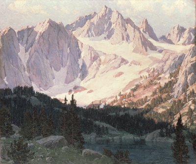 Lac dans la Haute Sierra - Edgar Alwin Payne