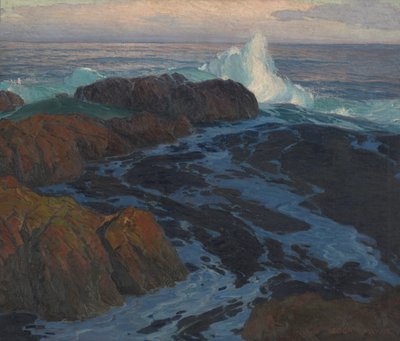 La mer agitée, c.1917 - Edgar Alwin Payne