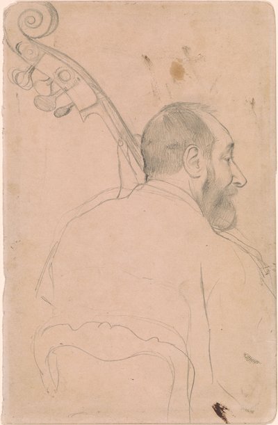 Achille Gouffe, contrebassiste à l