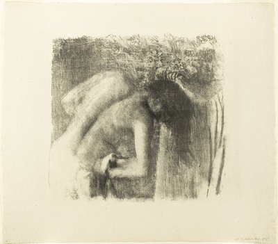 Après le bain (grande version) - Edgar Degas