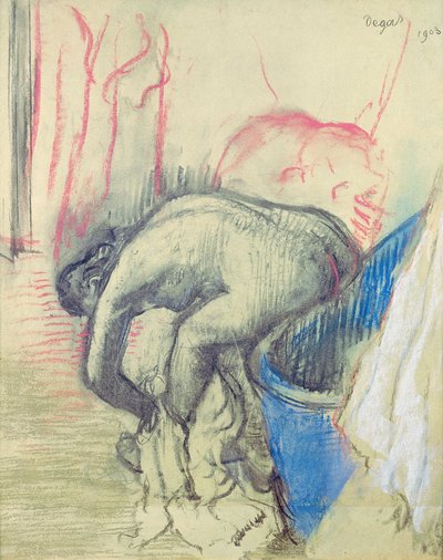 Après le bain - Edgar Degas