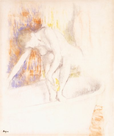 Après le bain, 1890-1900 - Edgar Degas