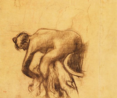 Après le Bain, Femme se Séchant - Edgar Degas