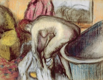 Après le bain, vers 1895 - Edgar Degas