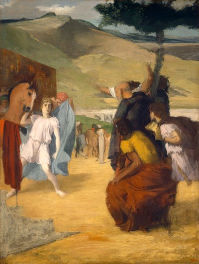 Alexandre et Bucéphale - Edgar Degas