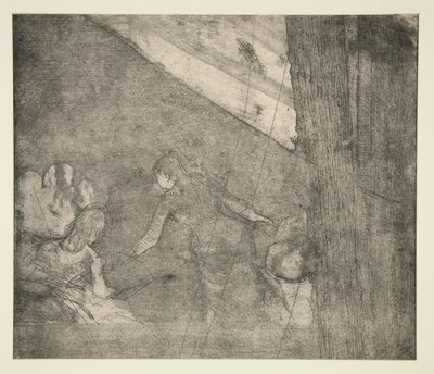 Aux Ambassadeurs, vers 1877 - Edgar Degas