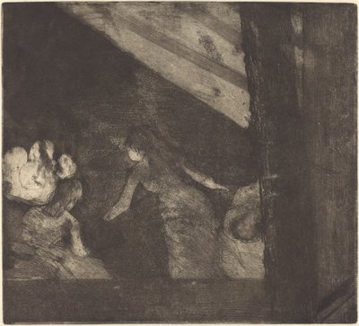 Au Café des Ambassadeurs - Edgar Degas