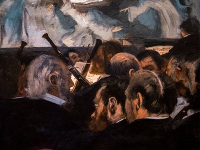 Ballet de Robert le Diable (détail). 1876. Huile sur toile. - Edgar Degas