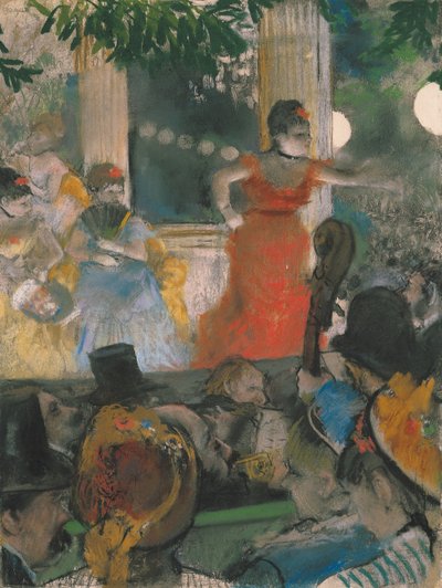 Café-concert aux Ambassadeurs - Edgar Degas