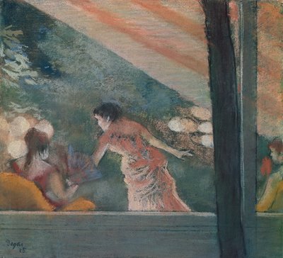 Café Concert aux Ambassadeurs - Edgar Degas