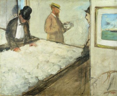 Marchands de coton à la Nouvelle-Orléans, 1873 - Edgar Degas