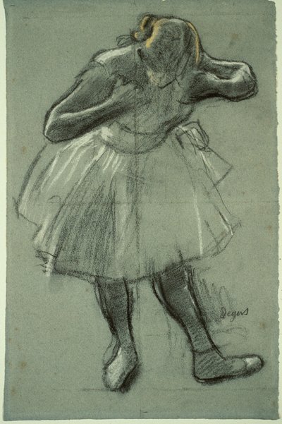 Danseuse se penchant en avant - Edgar Degas