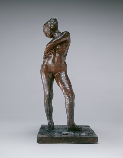 Danseuse attachant la ficelle de ses collants - Edgar Degas