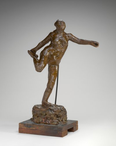 Danseuse tenant son pied droit dans sa main droite, possiblement 1900-1911 - Edgar Degas