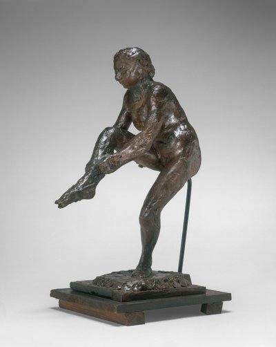 Danseuse mettant son bas - Edgar Degas