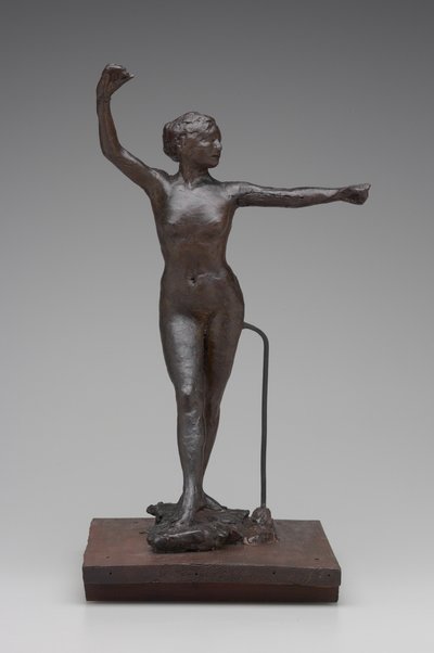 Danseuse prête à danser avec son pied droit en avant, 1882-95 - Edgar Degas