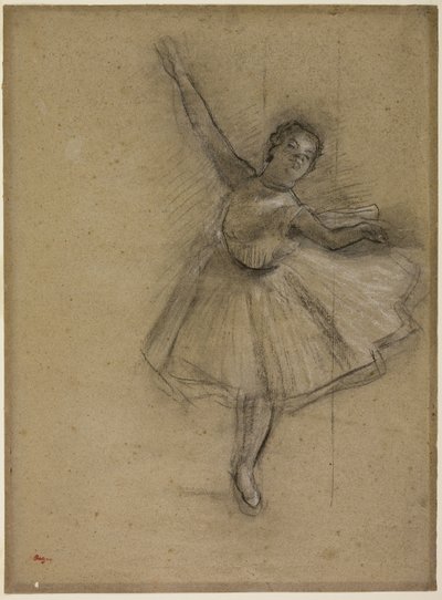 Danseuse tournant, c.1876 - Edgar Degas