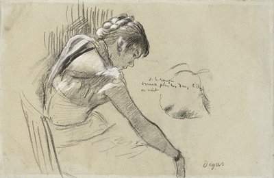 Danseuse au repos - Edgar Degas