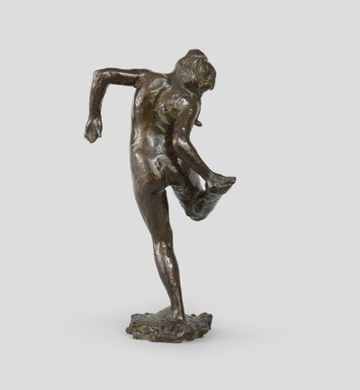 Danseuse regardant la plante de son pied droit, 1895-1902 - Edgar Degas