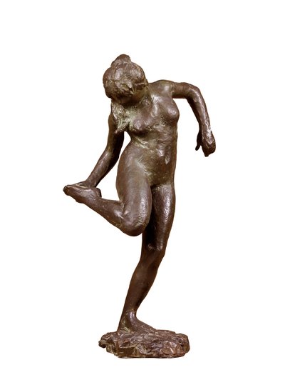 Danseuse regardant la plante de son pied droit, vers 1890 - Edgar Degas