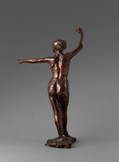 Danseuse prête à danser, pied droit en avant, Précision à la danse, pied droit en avant, 1895-1901 - Edgar Degas