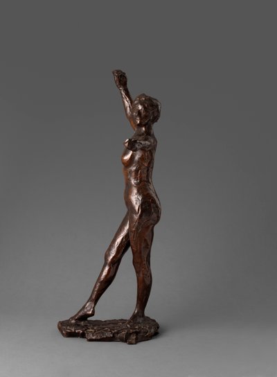 Danseuse prête à danser, pied droit en avant, 1895-1900 - Edgar Degas