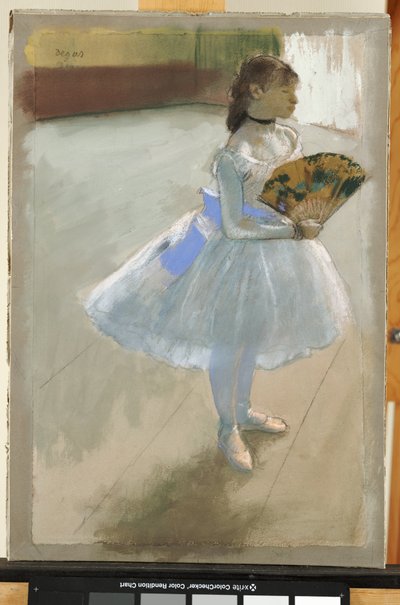 Danseuse avec un éventail, c.1879 - Edgar Degas
