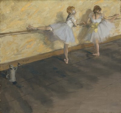 Danseuses pratiquant à la barre, 1877 - Edgar Degas