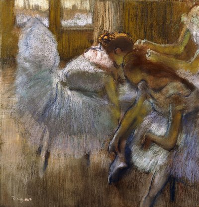 Danseurs au repos, vers 1885 - Edgar Degas