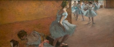 Danseuses montant un escalier. Entre 1886 et 1888. - Edgar Degas
