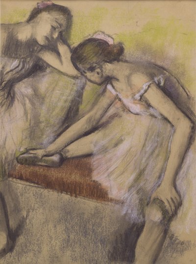 Danseurs au repos, vers 1898 - Edgar Degas