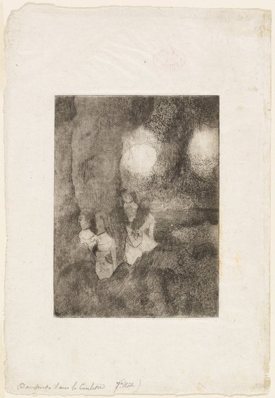 Danseurs dans les coulisses - Edgar Degas