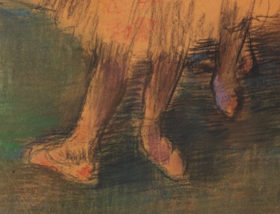 Danseurs dans les coulisses - Edgar Degas