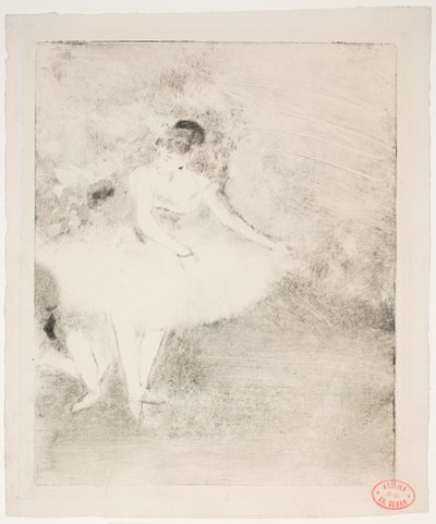 Danseur sur scène - Edgar Degas
