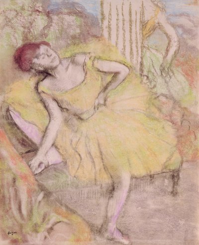 Danseuse au repos - Edgar Degas