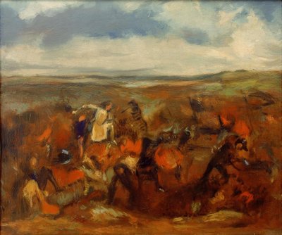 La Bataille de Poitiers - Edgar Degas