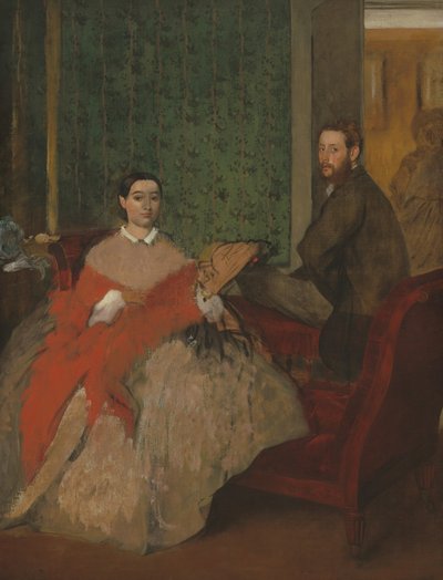 Edmondo et Thérèse Morbilli, vers 1865 - Edgar Degas