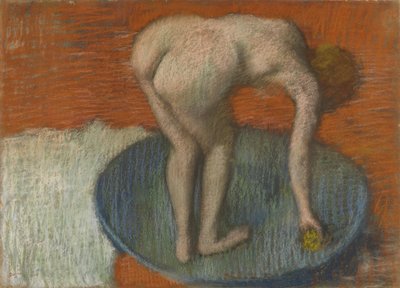 Femme au tub - Edgar Degas