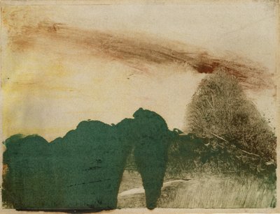Forêt dans les Montagnes, vers 1890 - Edgar Degas