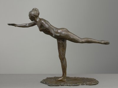 Grande Arabesque, deuxième fois, modelée c.1880s, coulée 1919-21 - Edgar Degas