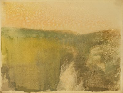 Paysage Vert, vers 1890 - Edgar Degas