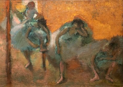Danseuses à la maison (détail) - Edgar Degas